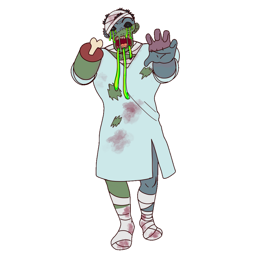 Walk Animation of Experiments, for project; POISON